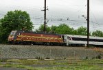NJT 4636 heads west to yard